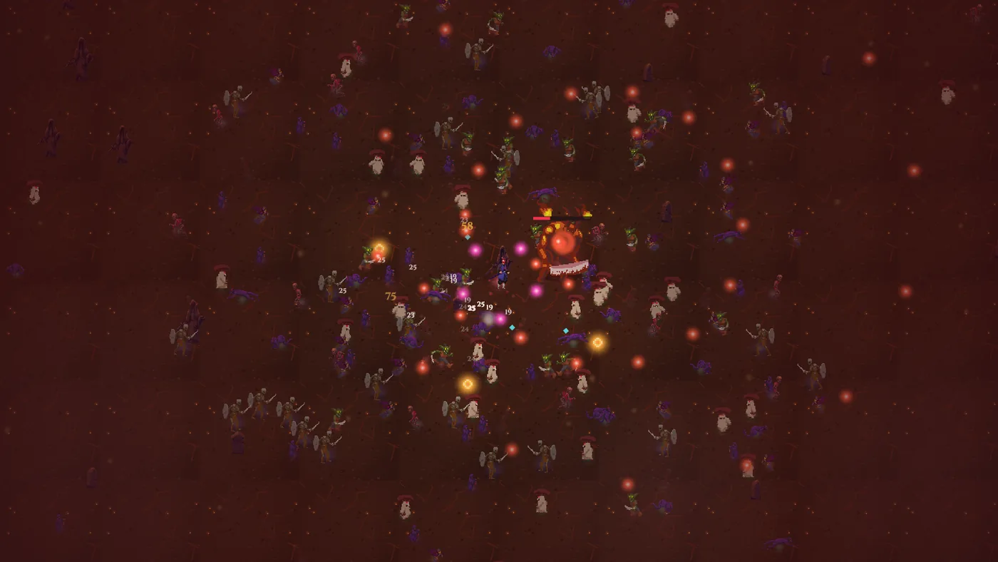 HORDELIGHT gameplay — Guardian fight
