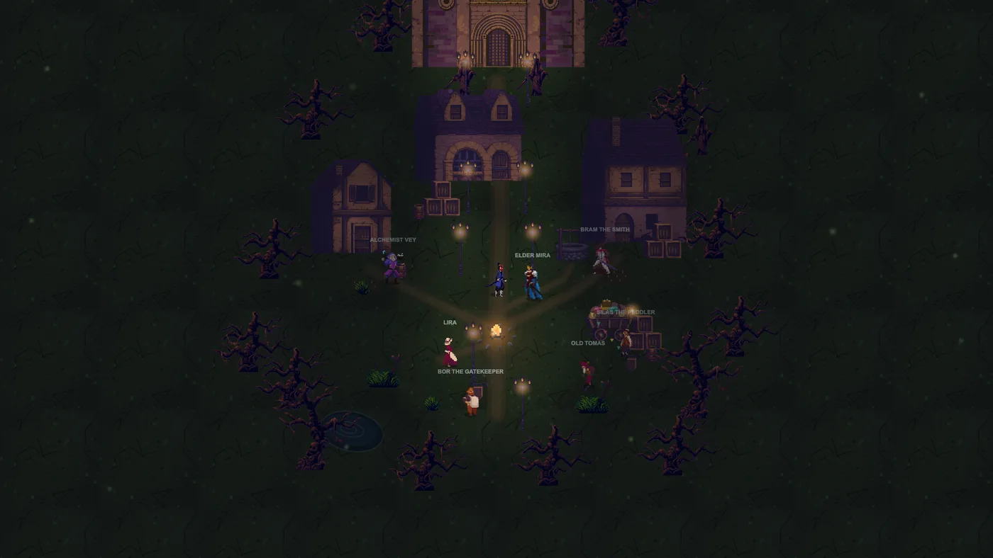 HORDELIGHT — the village of Lumenfall