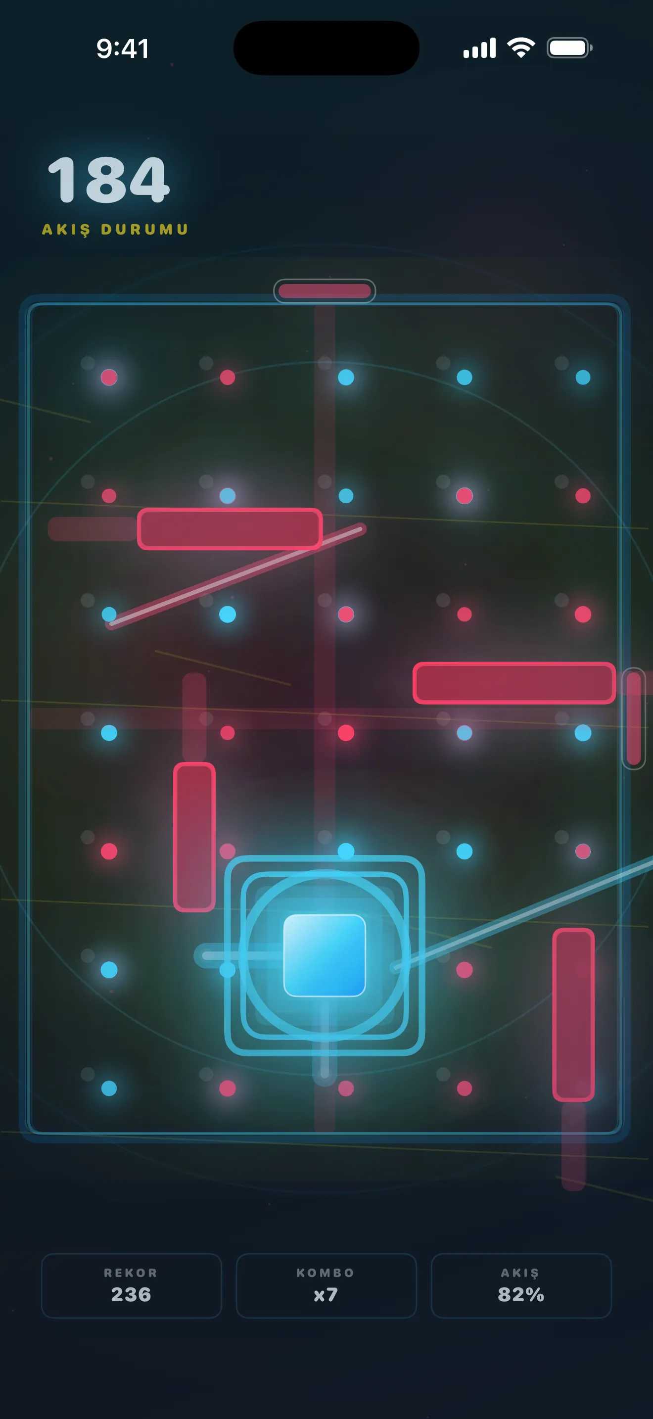 Swipe Escape: Neon Run